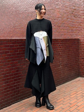 RINKAさん（レディース・170cm）の冬コーディネート