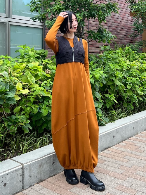 【新品未使用】OMMO サークルカットニット　UN3D ENFOLD CLANE OMMO サークルカットニットUN3D ENFOLD CLANE