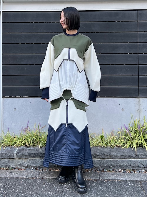 PADDING HEM DESIGN SH CAMISOLE / パデッドヘムデザインシャツ