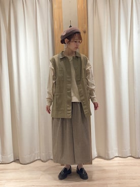 かに。さん（レディース・166cm）の秋コーディネート