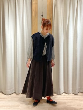 かに。さん（レディース・166cm）の秋コーディネート