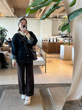 「SHEEN（シーン）のアイテム」を使った、ちゃそさん（レディース・157cm）の秋コーディネート