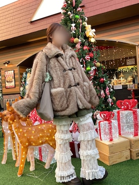 「アイテム（その他アウター）」を使った、Pさん（レディース・155cm）の秋コーディネート