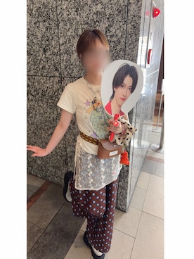 「HELLO.SANFRANCISCO（ハローサンフランシスコ）のアイテム」を使った、Pさん（レディース・155cm）の夏コーディネート