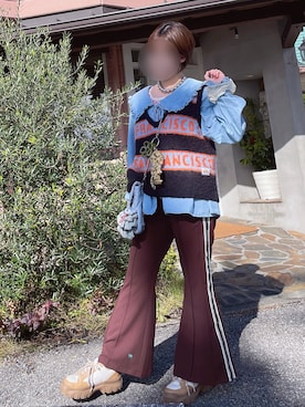 Pさん（レディース・155cm）の秋コーディネート