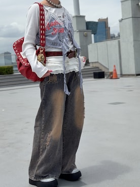 Pさん(レディース・155cm)の夏コーディネート