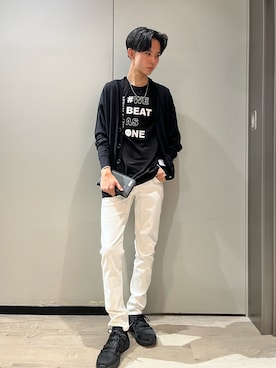 「アイテム（財布）」を使った、yu---sukeさん（メンズ・183cm）の夏コーディネート