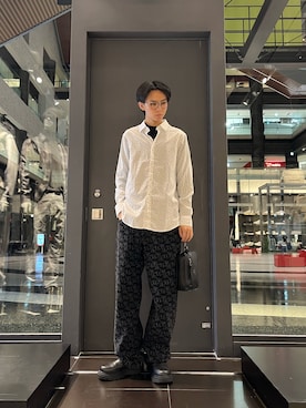 「アイテム（ポーチ）」を使った、yu---sukeさん（メンズ・184cm）の秋コーディネート