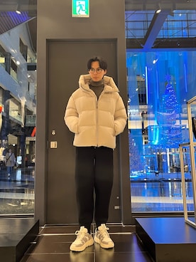 「ARMANI EXCHANGE（アルマーニエクスチェンジ）のアイテム」を使った、yu---sukeさん（メンズ・184cm）の秋コーディネート