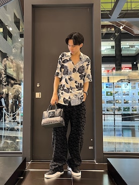 「アイテム（ハンドバッグ）」を使った、yu---sukeさん（メンズ・184cm）の秋コーディネート