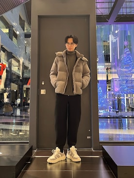 「ARMANI EXCHANGE（アルマーニエクスチェンジ）のアイテム」を使った、yu---sukeさん（メンズ・184cm）の秋コーディネート