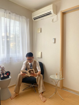 joncさん（骨格ウェーブ・メンズ・168cm）の秋コーディネート