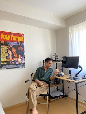 「CASIO（カシオ）のアイテム（腕時計）」を使った、joncさん（骨格ウェーブ・メンズ・168cm）の秋コーディネート