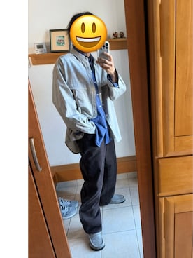 「LOEWE（ロエベ）のアイテム」を使った、tak8.hさん（メンズ・174cm）の春コーディネート