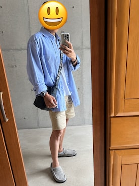 「PRADA（プラダ）のアイテム」を使った、tak8.hさん（メンズ・174cm）の春コーディネート
