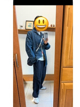 「Levi's RED（リーバイスレッド）のアイテム」を使った、tak8.hさん（メンズ・174cm）の春コーディネート