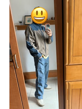 「Champion（チャンピオン）のアイテム（トップス）」を使った、tak8.hさん（メンズ・174cm）の春コーディネート