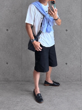 「LOEWE（ロエベ）のアイテム」を使った、tak8.hさん（メンズ・174cm）の秋コーディネート