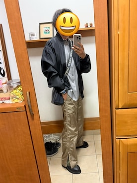 「JIL SANDER（ジルサンダー）のアイテム」を使った、tak8.hさん（メンズ・174cm）の春コーディネート