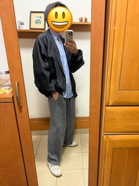 「PRADA（プラダ）のアイテム」を使った、tak8.hさん（メンズ・174cm）の春コーディネート