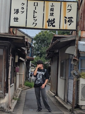 石井さん(メンズ・182cm)の秋コーディネート