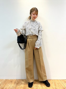 reinaさん(レディース・156cm)の秋コーディネート