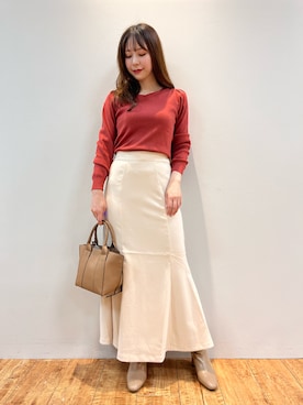 reinaさん（レディース・156cm）の秋コーディネート