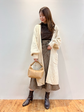 reinaさん（レディース・156cm）の秋コーディネート