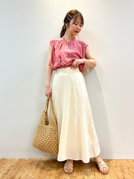 reinaさん（レディース・156cm）の夏コーディネート