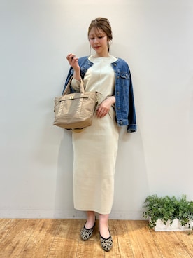 「ドレスキップ」｜「アイテム（ジャケット/アウター）」を使った、reinaさん（レディース・156cm）の春コーディネート