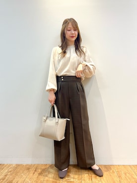 reinaさん（レディース・156cm）の冬コーディネート