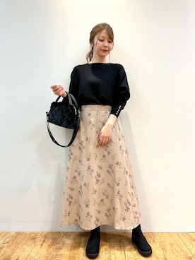 reinaさん（レディース・156cm）の秋コーディネート