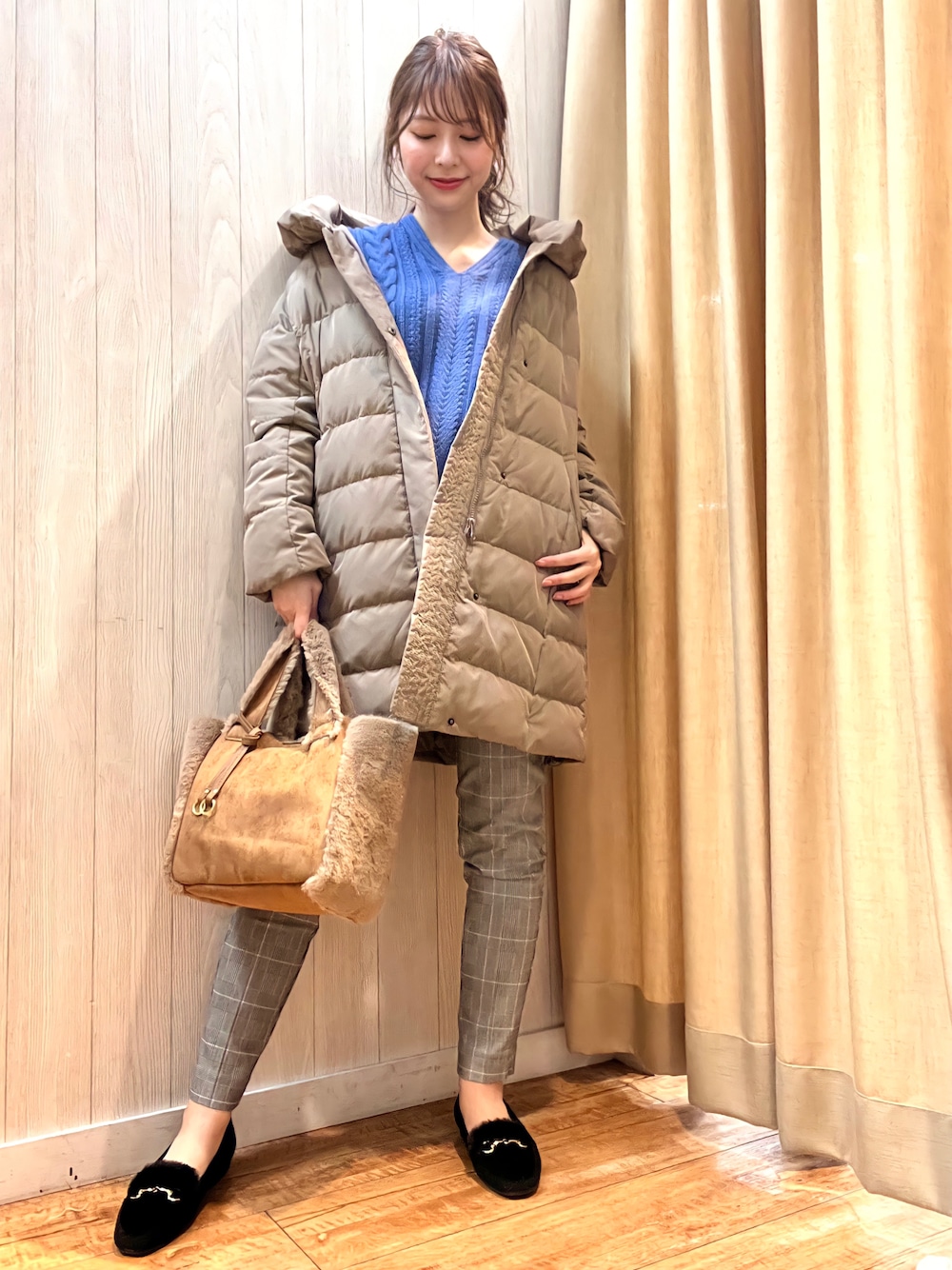 シューラルー　プレミアムダウン ロングコート 軽くて暖かい700フィルパワー SHOO・LA・RUE（シューラルー）の「◇軽くて、暖かくて、美しく