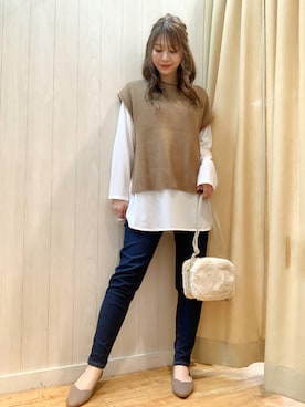 reinaさん(レディース・156cm)の秋コーディネート