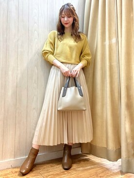 reinaさん（レディース・156cm）の秋コーディネート