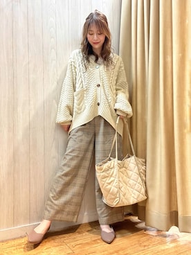 reinaさん（レディース・156cm）の秋コーディネート