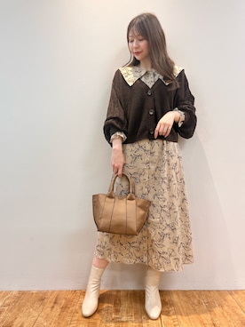 reinaさん(レディース・156cm)の秋コーディネート