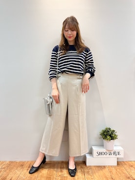 「DRESKIP（ドレスキップ）のアイテム（その他シューズ）」を使った、reinaさん（レディース・156cm）の春コーディネート
