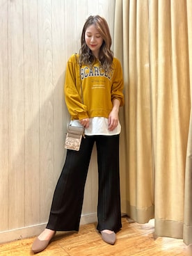 reinaさん（レディース・156cm）の秋コーディネート