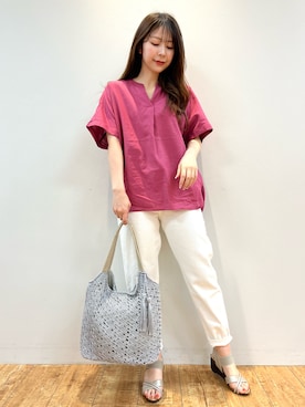 reinaさん（レディース・156cm）の春コーディネート