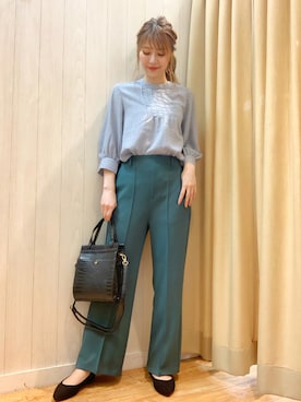 reinaさん（レディース・156cm）の秋コーディネート