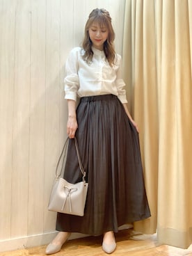 reinaさん（レディース・156cm）の秋コーディネート