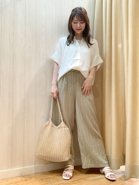 reinaさん（レディース・156cm）の夏コーディネート