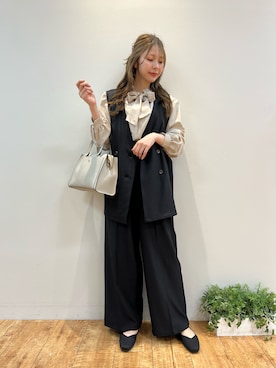 reinaさん（レディース・156cm）の春コーディネート