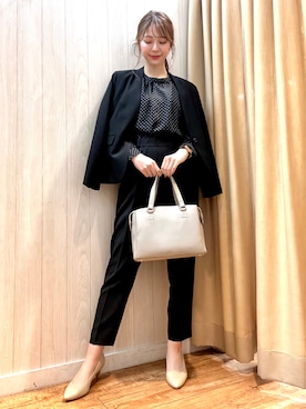 「ドレスキップ」｜「アイテム（ジャケット/アウター）」を使った、reinaさん（レディース・156cm）の冬コーディネート