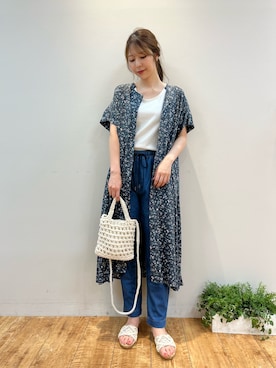 「ドレスキップ」｜reinaさん（レディース・156cm）の夏コーディネート