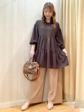 reinaさん(レディース・156cm)の秋コーディネート