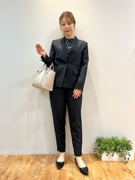 「ドレスキップ」｜「アイテム（ジャケット/アウター）」を使った、reinaさん（レディース・156cm）の冬コーディネート