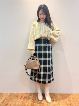 reinaさん（レディース・156cm）の秋コーディネート