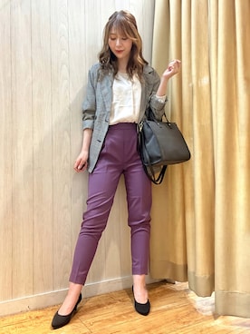 reinaさん（レディース・156cm）の秋コーディネート